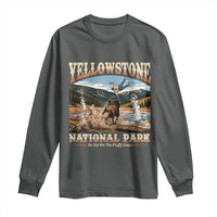 Yellowstone National Park Do Not Pet The Fluffy Cows Long Sleeve Shirt
