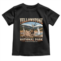 Yellowstone National Park Do Not Pet The Fluffy Cows Toddler T Shirt
