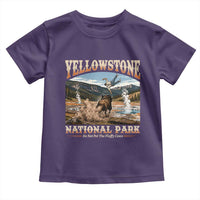 Yellowstone National Park Do Not Pet The Fluffy Cows Toddler T Shirt