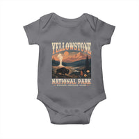 Yellowstone National Park Wyoming Montana Idaho Baby Onesie Vintage Bison Geyser