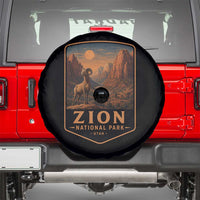 Zion National Park Spare Tire Cover Vintage The Narrows Utah Bighorn Sheep