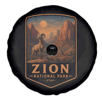 Zion National Park Spare Tire Cover Vintage The Narrows Utah Bighorn Sheep