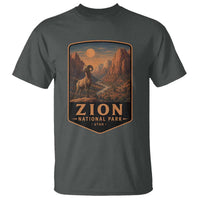 Zion National Park T Shirt Vintage The Narrows Utah Bighorn Sheep