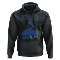 Harris Walz'24 Hoodie We're Fighting For Our Future Women's Right - Wonder Print Shop