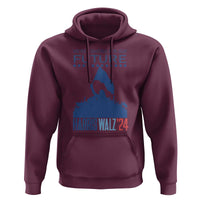 Harris Walz'24 Hoodie We're Fighting For Our Future Women's Right - Wonder Print Shop