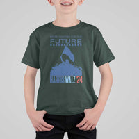 Harris Walz'24 T Shirt For Kid We're Fighting For Our Future Women's Right - Wonder Print Shop