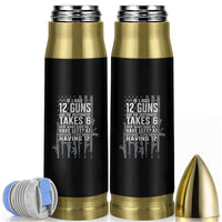 Funny Government 2nd Amendment Bullet Tumbler If I Had 12 Guns And The Government Takes 6 Vintage American Flag