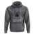 Halloween Christmas Hoodie Tis The Season To Be Creepy Xmas Tree Skeleton Snowy