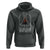 Halloween Christmas Hoodie Tis The Season To Be Creepy Xmas Tree Skeleton Snowy
