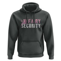 Halloween Dad Mom Hoodie Fairy Security Vintage Fairy Girl Mushroom Star