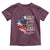 I Am Not Just Daddys Little Girl I Am A Veterans Daughter Toddler T Shirt American Flag - Wonder Print Shop
