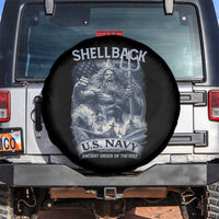 Navy Veteran Spare Tire Cover King Neptune Shellback Ancient Order Of The Deep - Wonder Print Shop