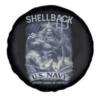 Navy Veteran Spare Tire Cover King Neptune Shellback Ancient Order Of The Deep - Wonder Print Shop