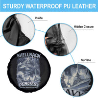 Navy Veteran Spare Tire Cover King Neptune Shellback Ancient Order Of The Deep - Wonder Print Shop