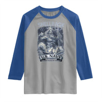 Navy Veteran Raglan Shirt King Neptune Shellback Ancient Order Of The Deep - Wonder Print Shop