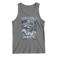 Navy Veteran Tank Top King Neptune Shellback Ancient Order Of The Deep - Wonder Print Shop