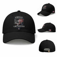 Navy Submarine Veteran Baseball Cap Military Patriotic Vintage American Flag