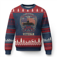 Submarine Veteran Ugly Christmas Sweater It Cannot Be Inherited Nor Can It Be Purchased I Have Earned It - Wonder Print Shop