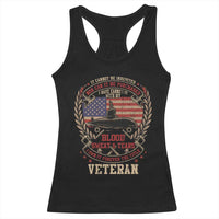 Submarine Veteran Racerback Tank Top It Cannot Be Inherited Nor Can It Be Purchased I Have Earned It - Wonder Print Shop