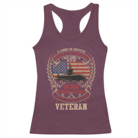 Submarine Veteran Racerback Tank Top It Cannot Be Inherited Nor Can It Be Purchased I Have Earned It - Wonder Print Shop