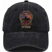 Submarine Veteran Washed Cotton Baseball Cap It Cannot Be Inherited Nor Can It Be Purchased I Have Earned It