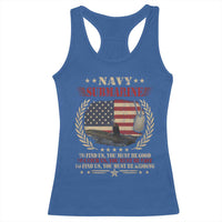 Navy Submarine Racerback Tank Top To Find Us You Must Be Good To Catch Us You Must Be Fast - Wonder Print Shop