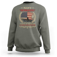Navy Submarine Sweatshirt To Find Us You Must Be Good To Catch Us You Must Be Fast - Wonder Print Shop