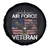 Air Force Veteran Spare Tire Cover Bald Eagle Vintage American Flag TS11