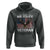 Air Force Veteran Hoodie Bald Eagle Vintage American Flag - Wonder Print Shop