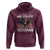 Air Force Veteran Hoodie Bald Eagle Vintage American Flag - Wonder Print Shop