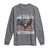 Air Force Veteran Long Sleeve Shirt Bald Eagle Vintage American Flag - Wonder Print Shop