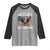 Air Force Veteran Raglan Shirt Bald Eagle Vintage American Flag - Wonder Print Shop