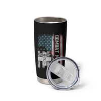 Combat Medic Soldier Tumbler Cup Medical Military American Flag - Wonder Print Shop