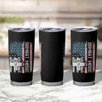 Combat Medic Soldier Tumbler Cup Medical Military American Flag - Wonder Print Shop