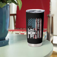Combat Medic Soldier Tumbler Cup Medical Military American Flag - Wonder Print Shop