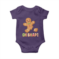 Funny Christmas Gingerbread Baby Onesie Oh Snap Cookie Baking