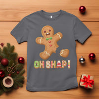 Funny Christmas Gingerbread T Shirt Oh Snap Cookie Baking - Wonder Print Shop