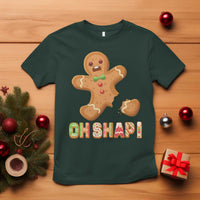 Funny Christmas Gingerbread T Shirt Oh Snap Cookie Baking - Wonder Print Shop