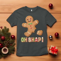Funny Christmas Gingerbread T Shirt Oh Snap Cookie Baking - Wonder Print Shop