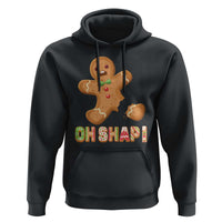 Funny Christmas Gingerbread Hoodie Oh Snap Cookie Baking