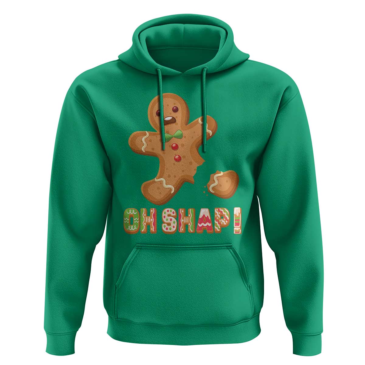 Funny Christmas Gingerbread Hoodie Oh Snap Cookie Baking