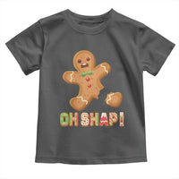 Funny Christmas Gingerbread Toddler T Shirt Oh Snap Cookie Baking