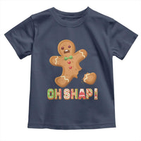 Funny Christmas Gingerbread Toddler T Shirt Oh Snap Cookie Baking