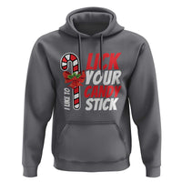 Funny Christmas Hoodie I Like To Lick Your Candy Stick