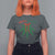 Funny Weed Christmas T Shirt For Women Mistlestoned Mistletoe Led Lights - Wonder Print Shop