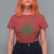 Funny Weed Christmas T Shirt For Women Mistlestoned Mistletoe Led Lights - Wonder Print Shop