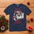 Hail Santa Heavy Metal Christmas T Shirt Krampus Xmas Rock & Roll - Wonder Print Shop