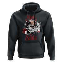 Hail Santa Heavy Metal Christmas Hoodie Krampus Xmas Rock & Roll