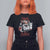 Hail Santa Heavy Metal Christmas T Shirt For Women Krampus Xmas Rock & Roll - Wonder Print Shop