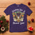 Wishing You A Blessed Yule T Shirt Yule Goat Pagan - Wonder Print Shop